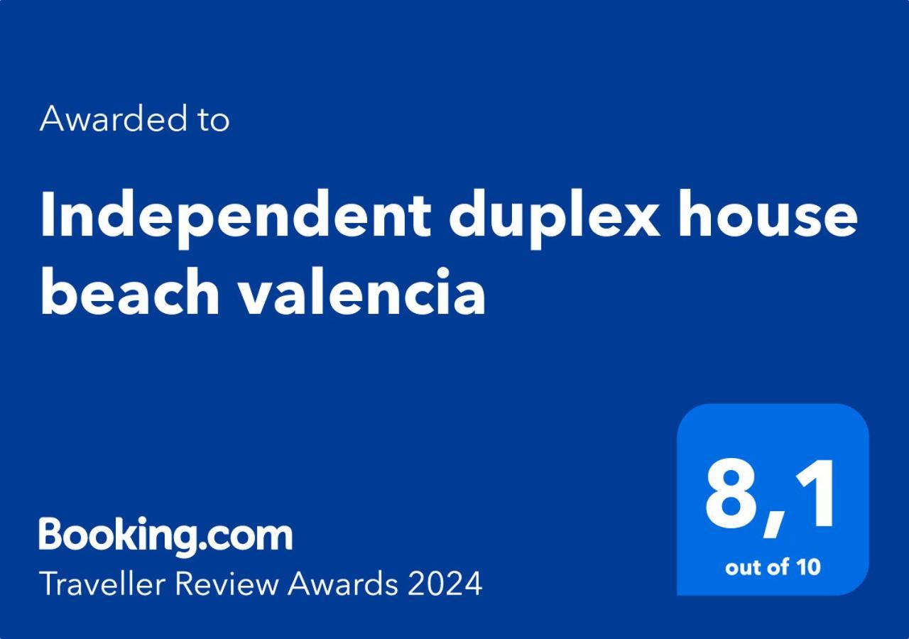 Independent Duplex House Beach Valencia公寓 外观 照片